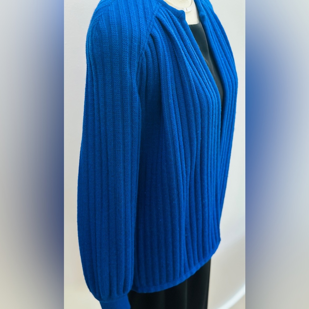 Adolph Schuman for Lilli Ann 100% Wool Vintage Cardigan Sweater Size 10